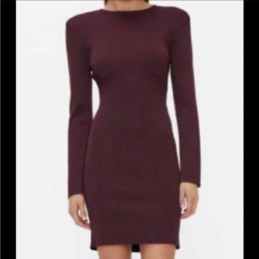 Zara knit dress tags